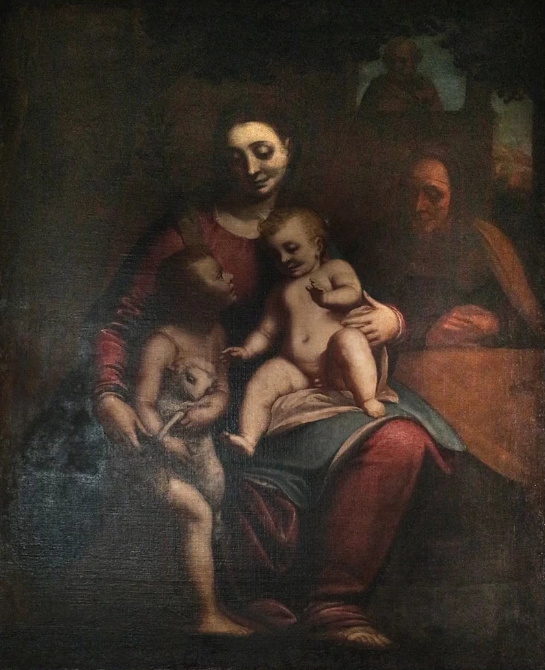 Sacra Famiglia e Giovannino - Santa Maria Assunta di Carignano